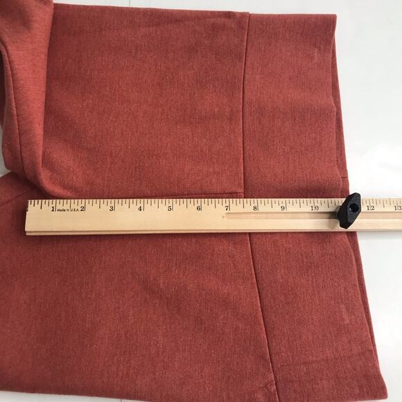 Lou & Grey for Loft Legging Womens Medium Heathered Orange Stretch - Picture 6 of 8